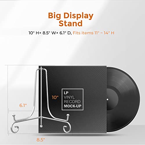 TR-LIFE 10-Inch Metal Easel Stand for Plates & Pictures - 2 Pack
