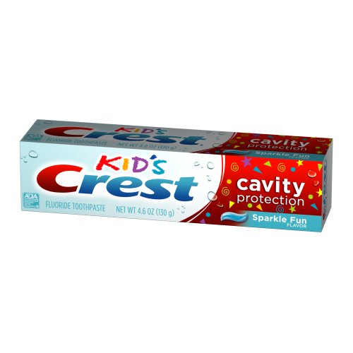 Crest Kids Cavity Protection Toothpaste, Sparkle Fun Flavor, 4.6 oz
