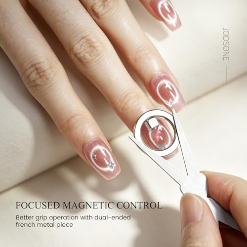 JODSONE Cat Eye Magnet Ring for Nail Art - Halo & Black Hole Effects