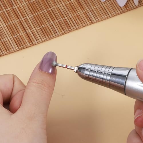 8-Piece Cuticle Ball Bit Nail Drill Set - Professional Manicure Tools