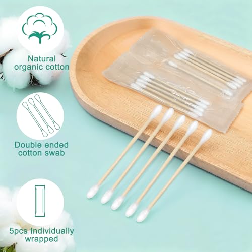 Bamboo Cotton Swabs Pack of 500 - Travel & Personal Care