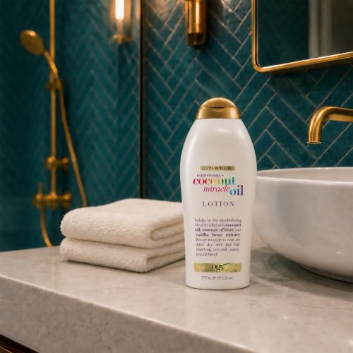 OGX Extra Creamy Coconut Miracle Oil Body Lotion - 19.5 oz