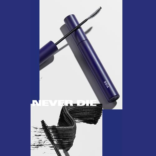 BBIA Never Die Waterproof Mascara 2 Colors Power Black 01 - Volumizing & Lengthening