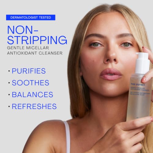 The Outset Gentle Micellar Gel Face Cleanser 1 fl oz - Hydrating & Antioxidant