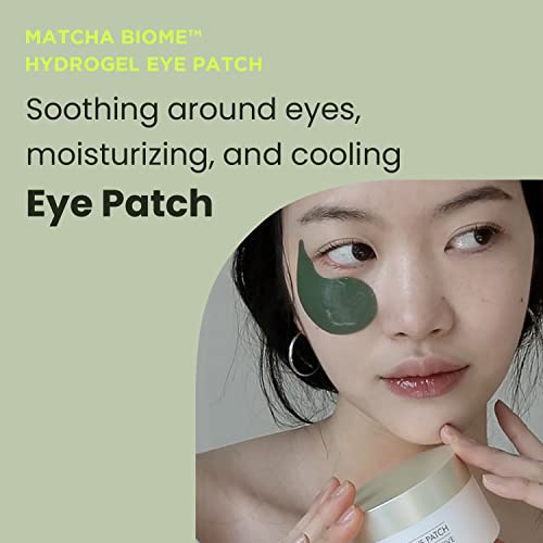 HEIMISH Matcha Biome Hydrogel Eye Patches for Dark Circles & Puffiness