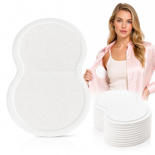 Underarm Sweat Pads 100 Pack - Breathable Invisible Absorption & Odor Control