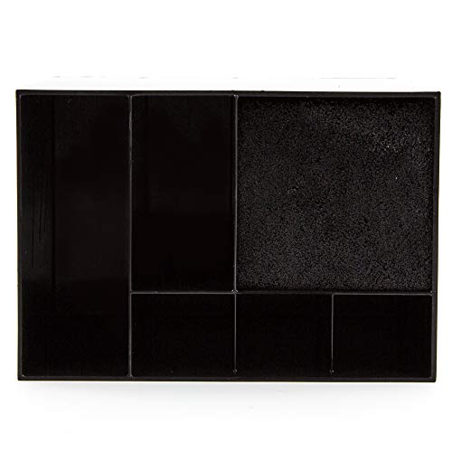 Salon Tool Organizer Box - 6 Compartment Scissor Holder for Stylists