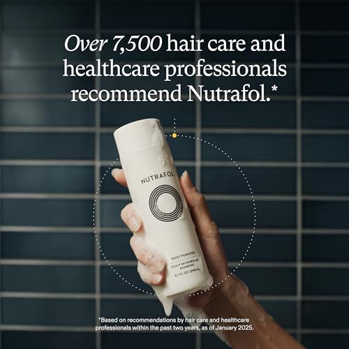 Nutrafol Shampoo, Cleanse and Hydrate Hair and Scalp, Improves Hair Volume, Strength and Texture, Physician-formulated for Thinning Hair, Color Safe, Sulfate Free