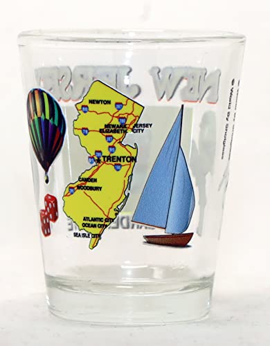 New Jersey Souvenir Shot Glass - All-American Collection
