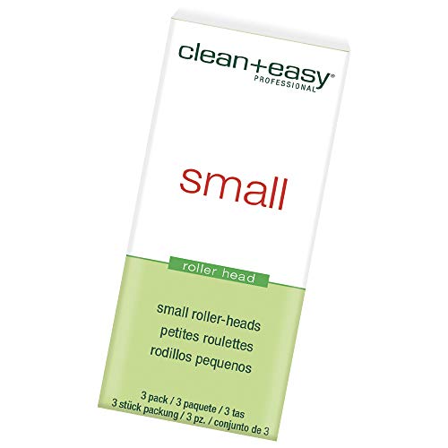 Clean + Easy Small Wax Roller Heads - 3 Pack for Smooth Hair Removal