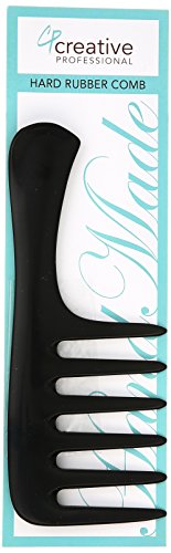 Creative Hair Professional Hard Rubber Styling Comb, Heat Resistant C663