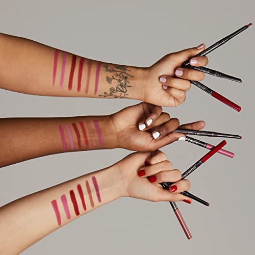 Rimmel Lasting Finish Exaggerate Automatic Lip Liner - 70 Pink Enchantment (Pack of 3)