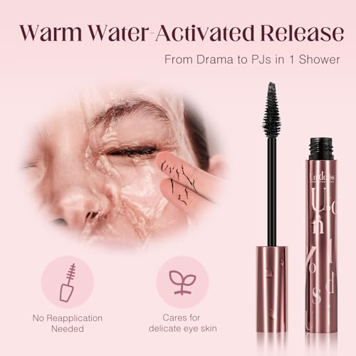 Unidollss Tubing Black Mascara Length & Volume Lash Extension Safe & Smudge-Proof