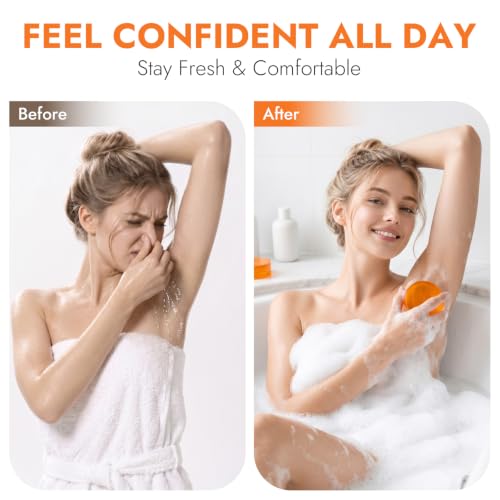 Persimmon Soap Bar for Body Odor Control | Deodorant Hand & Body Soap