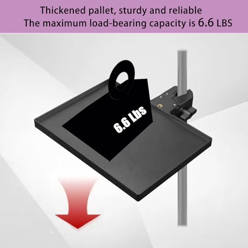 Adjustable Lash Tray Organizer with Phone Holder for Lash Techs