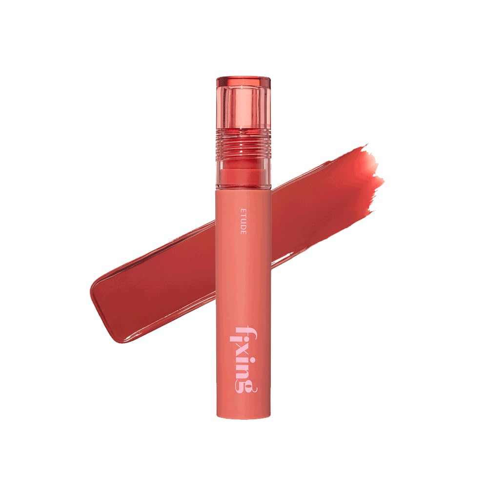 ETUDE Fixing Tint #01 Analog Rose - Long-Lasting, High-Pigment Liquid Lipstick | Waterproof Matte Finish | K-Beauty 4g
