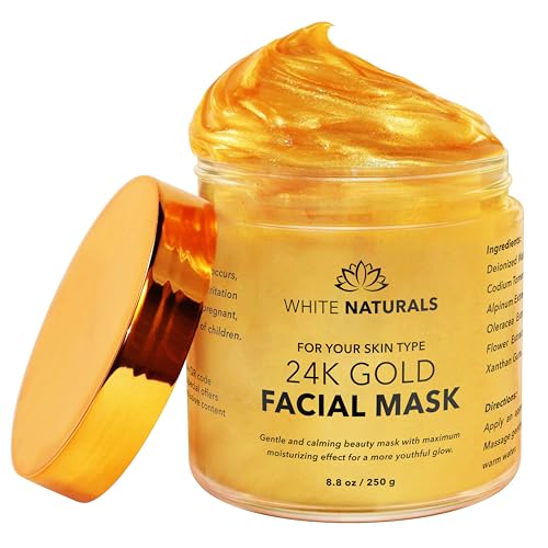 24K Gold Facial Mask – Anti-Aging & Moisturizing Treatment