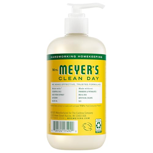 Mrs. Meyer’s Honeysuckle Liquid Hand Soap 3 Pack - Moisturizing & Gentle Cleanser