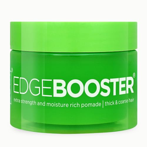 Style Factor Emerald Edge Booster Extra Strength Pomade for Thick & Coarse Hair 3.38 oz