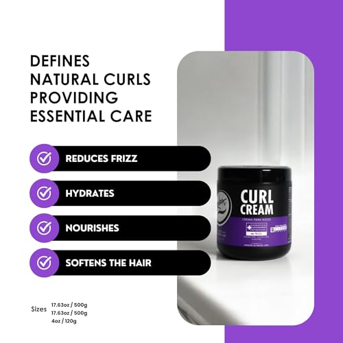 Rolda Curl Cream for Men - Anti Frizz & Curl Defining (1 Count)