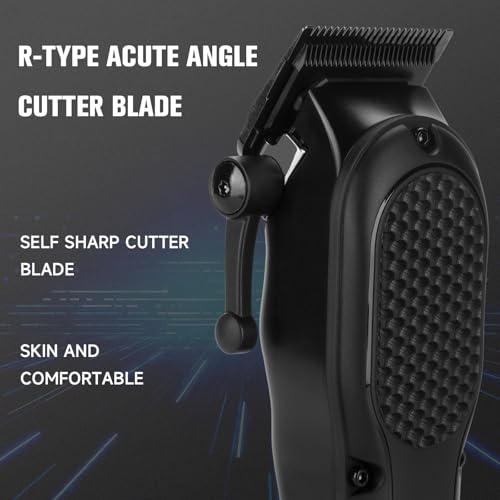 NUTCORE Classic-A Men's Cordless Hair Clippers & Beard Trimmer - Professional Grooming Tool