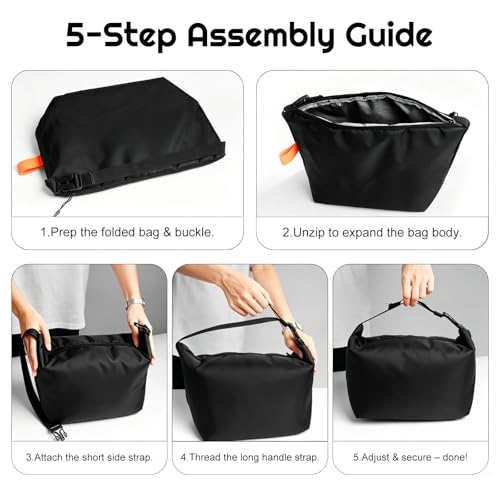 YUDANSI 8L Insulated Lunch Bag - Reusable Leakproof Tote for Work & Travel