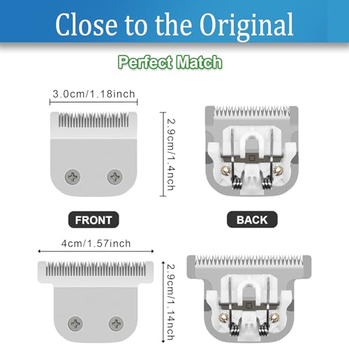 DODAER Replacement Blade Set for W*AL All-in-One Lithium Ion Trimmer – 30mm & 40mm Blades