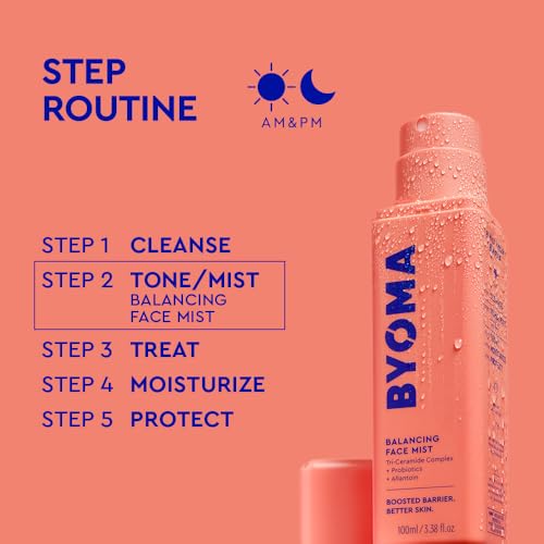 BYOMA Balancing Face Mist, Barrier-Boosting Hydrating Spray - 3.38 Fl Oz