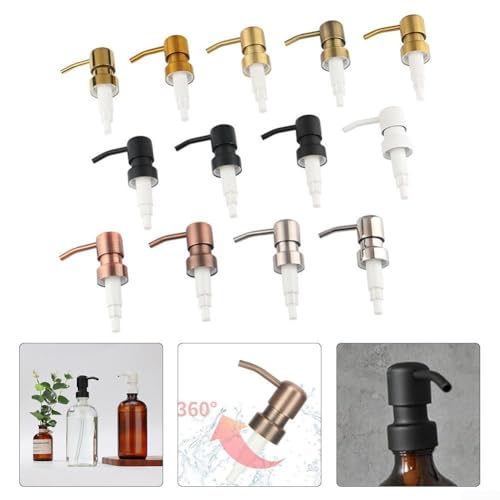 Stainless Steel Soap Dispenser Pump Head Replacement - 28/400 Thread
