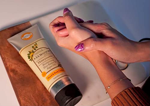 A LA MAISON Honeysuckle Moisturizing Lotion with Argan Oil & Shea Butter - 8 Oz, 2 Pack