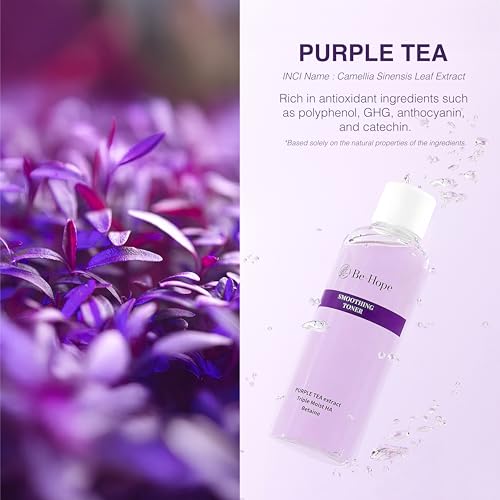 Be-Hope Hydrating Toner with Triple Hyaluronic Acid & Purple Tea for Dry Skin