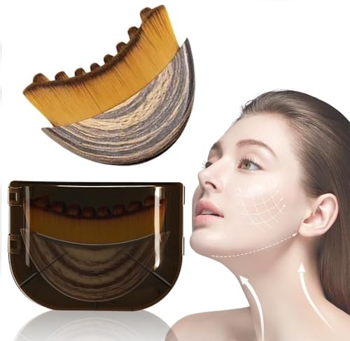 RAXSEG Lymphatic Contour Face Brush for Sculpting & Skin Detox