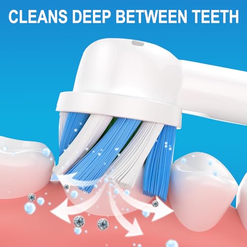 Cellena 16-Pack Replacement Toothbrush Heads for Oral-B Electric Toothbrushes