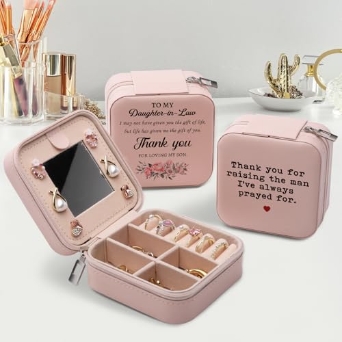Jewelry Box for Daughter-in-Law - Stylish Travel Organizer