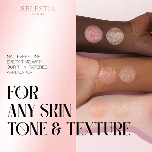 SELESTIA BEAUTY Divine V Powder Highlighter 0.53 oz - Radiant Glow
