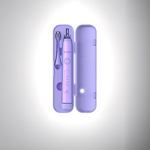Ordo Sonic+ Electric Toothbrush Travel Case with USB Charging - Pearl Violet