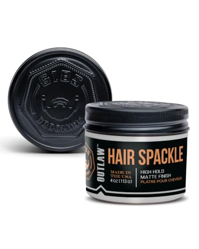 GIBS Grooming Outlaw Hair Spackle – Matte Finish Pomade & Clay Hybrid