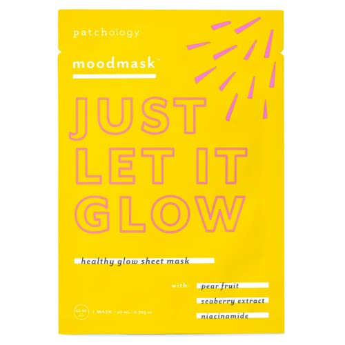 Patchology Let It Glow Hydrating Facial Sheet Mask - 1 Pack