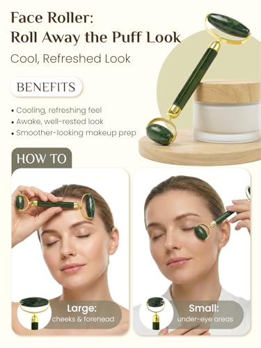 Rena Chris 7-in-1 Gua Sha and Face Roller Spa Set