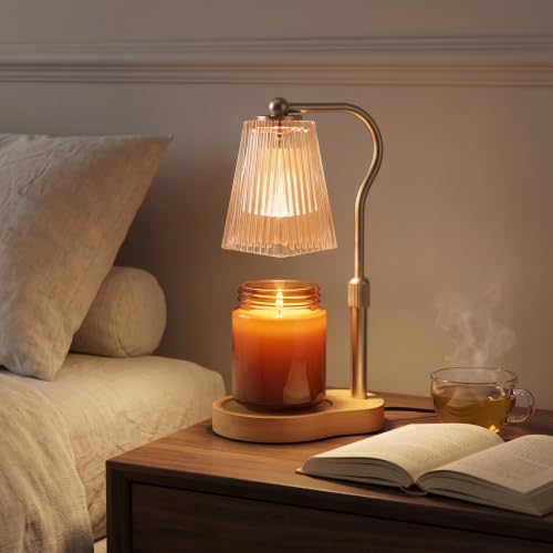Candle Warmer Lamp with Brightness Control | Kid & Pet Safe Aromatherapy