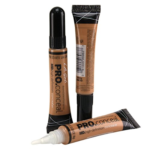 L.A. Girl HD Pro Concealer Bundle | Lightweight Cream Concealer 3-Pack