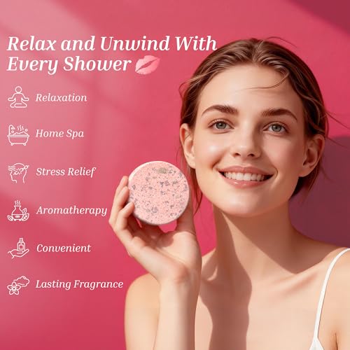 DONMIS Shower Steamers Aromatherapy 8-Pack – Long-Lasting Essential Oils