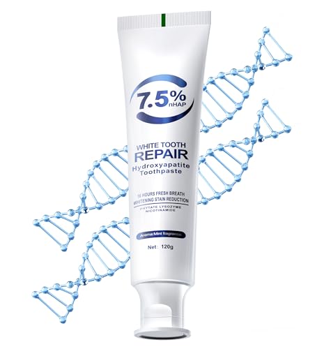 Nano Hydroxyapatite Toothpaste for Enamel Repair - Fluoride-Free