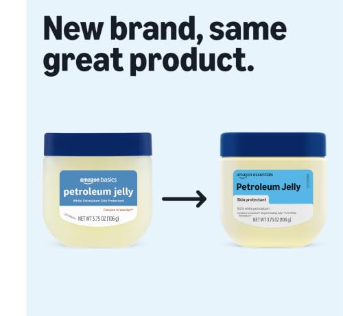 Amazon Essentials Petroleum Jelly Unscented Skin Protectant 3.75 oz