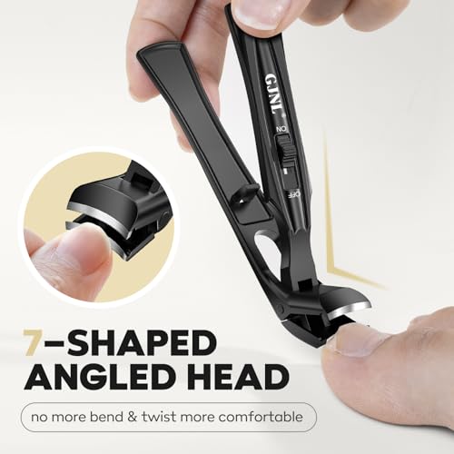 5-Piece Professional Toenail Clipper Set for Thick Nails & Seniors