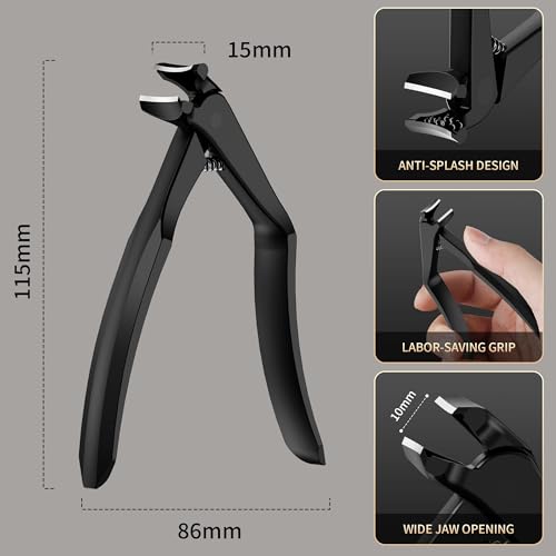 Long Handle Toenail Clippers for Thick Nails - Elderly & Seniors Foot Care