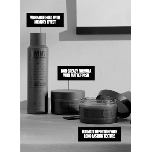 STMNT Grooming Goods Matte Paste 3.38 oz | All Day Strong Hold & High Volume | Hair Clay Paste For Men | Non-Greasy Formula | Texture Paste for Hair | Ideal for Dry & Damp Hair | Mens Hair Styling