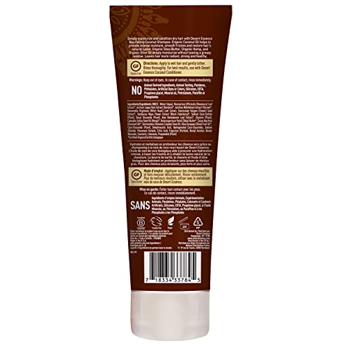 Desert Essence Coconut Shampoo for Dry Hair - 8 fl oz