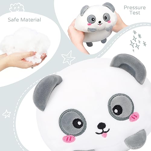 AIXINI 8-Inch Soft Panda Plush Pillow Toy - Cute Hugging Gift