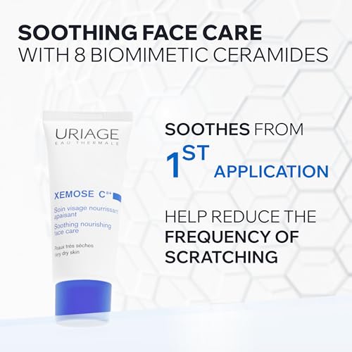 Uriage Xemose C8+ Soothing Face Cream for Very Dry Skin